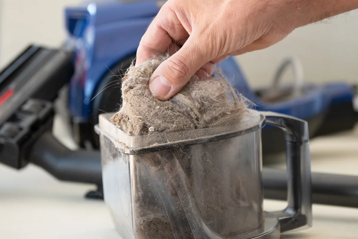 how to assess dustbin emptying mess before buying a vacuum
