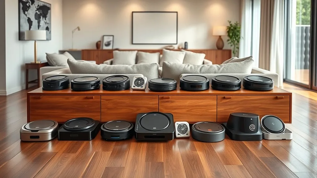 robot vacuum dock station home floor